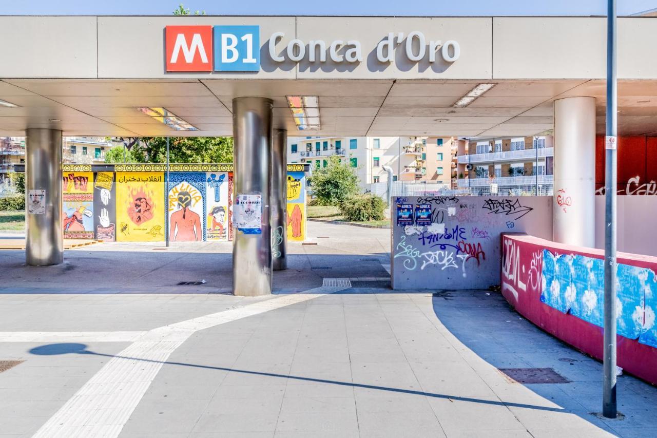 Bbhome Penthouse Bright And Elegant Metro Conca D'Oro Ρώμη Εξωτερικό φωτογραφία