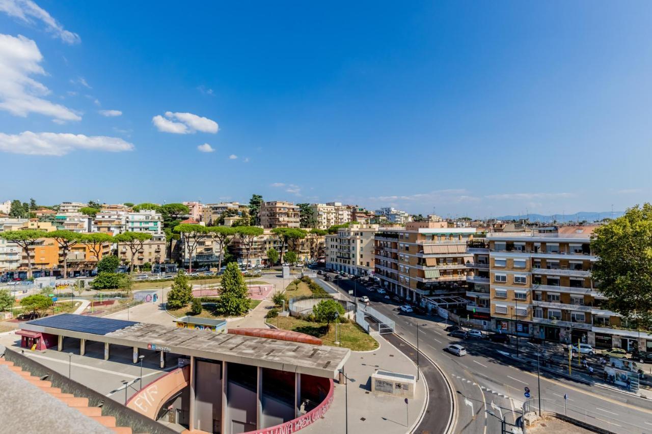Bbhome Penthouse Bright And Elegant Metro Conca D'Oro Ρώμη Εξωτερικό φωτογραφία