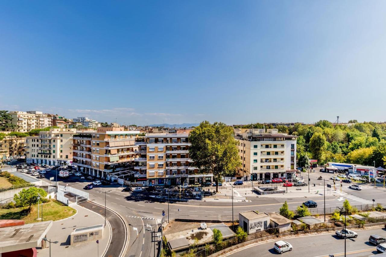 Bbhome Penthouse Bright And Elegant Metro Conca D'Oro Ρώμη Εξωτερικό φωτογραφία