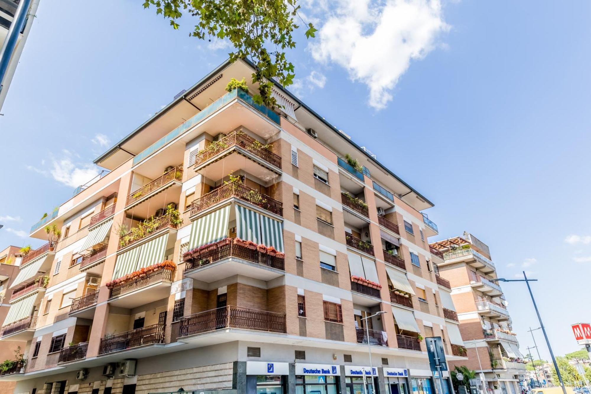 Bbhome Penthouse Bright And Elegant Metro Conca D'Oro Ρώμη Εξωτερικό φωτογραφία